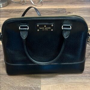 Kate Spade Black Leather Handbag